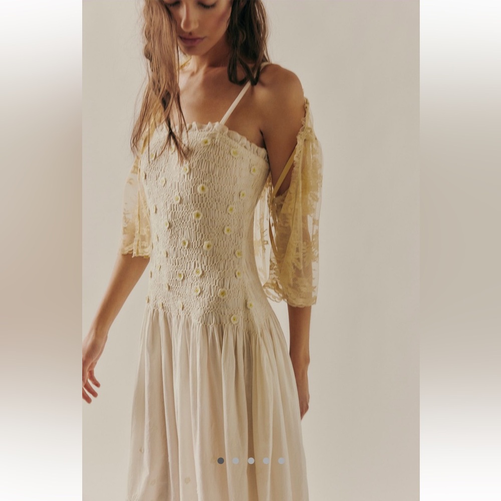 Free People Daphne Midi Dress XS